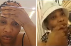 “So she dey fear?” – Video showing moment Police stormed Doris Ogala’s house to arrest her during livestream emerges (Watch)