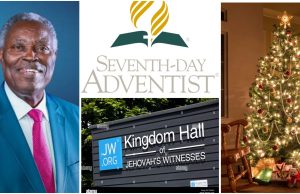 Deeper Life, Seventh Day Adventist, Jehovah’s Witnesses, 2 other churches that don’t celebrate Christmas, reason revealed