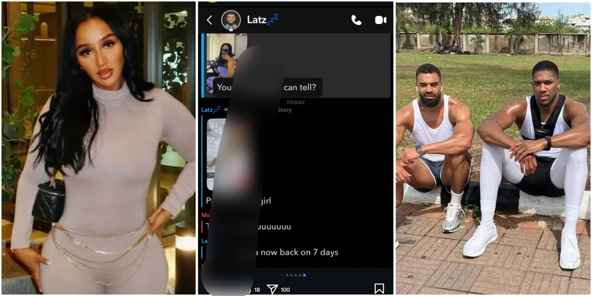 Lady releases message Anthony Joshua’s late friend, Latz sent to her on same day he passed on