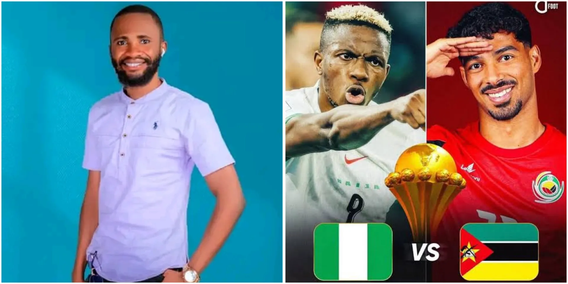 #AFCON: Man with 9 correct predictions reveals outcome of Nigeria vs Mozambique match