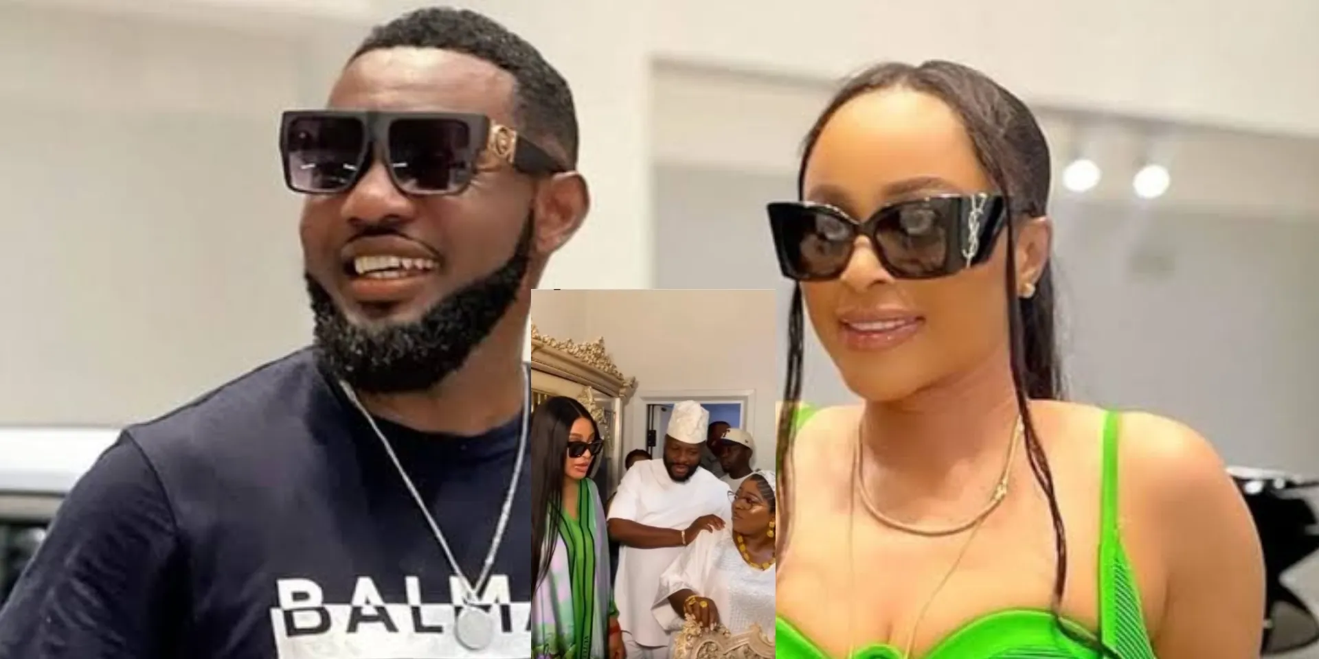 “He’s allegedly the reason she refused to make up”: Blogger, SDK speaks as AY’s ex-wife, Mabel steps out with rumoured billionaire lover, Tonto Dikeh reacts