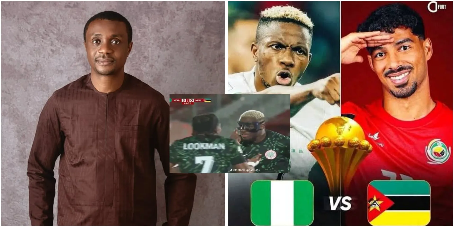 “He don rush delete”: Nathaniel Bassey’s comment on Osimhen’s behaviour, Super Eagles’ performance against Mozambique grabs attention