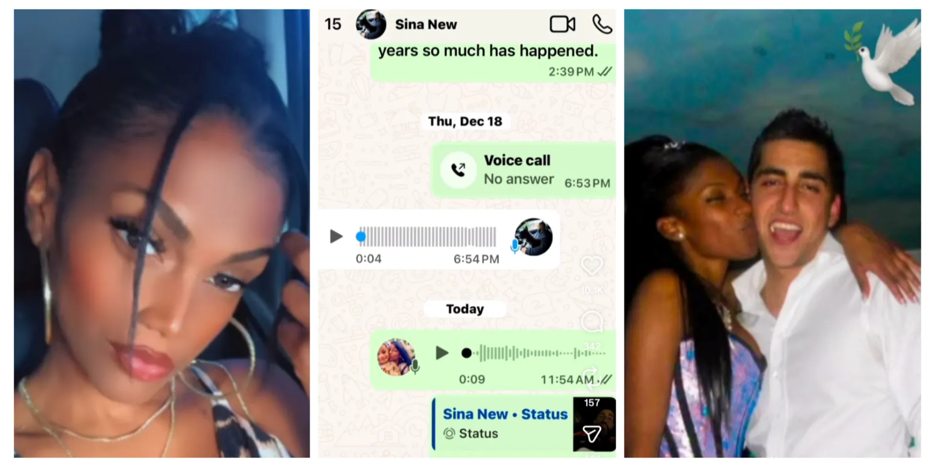 “Life is so unpredictable”: Lady posts screenshots of chat she had with Anthony Joshua’s friend, Sina Ghami 12 days before fatal accident (Video)