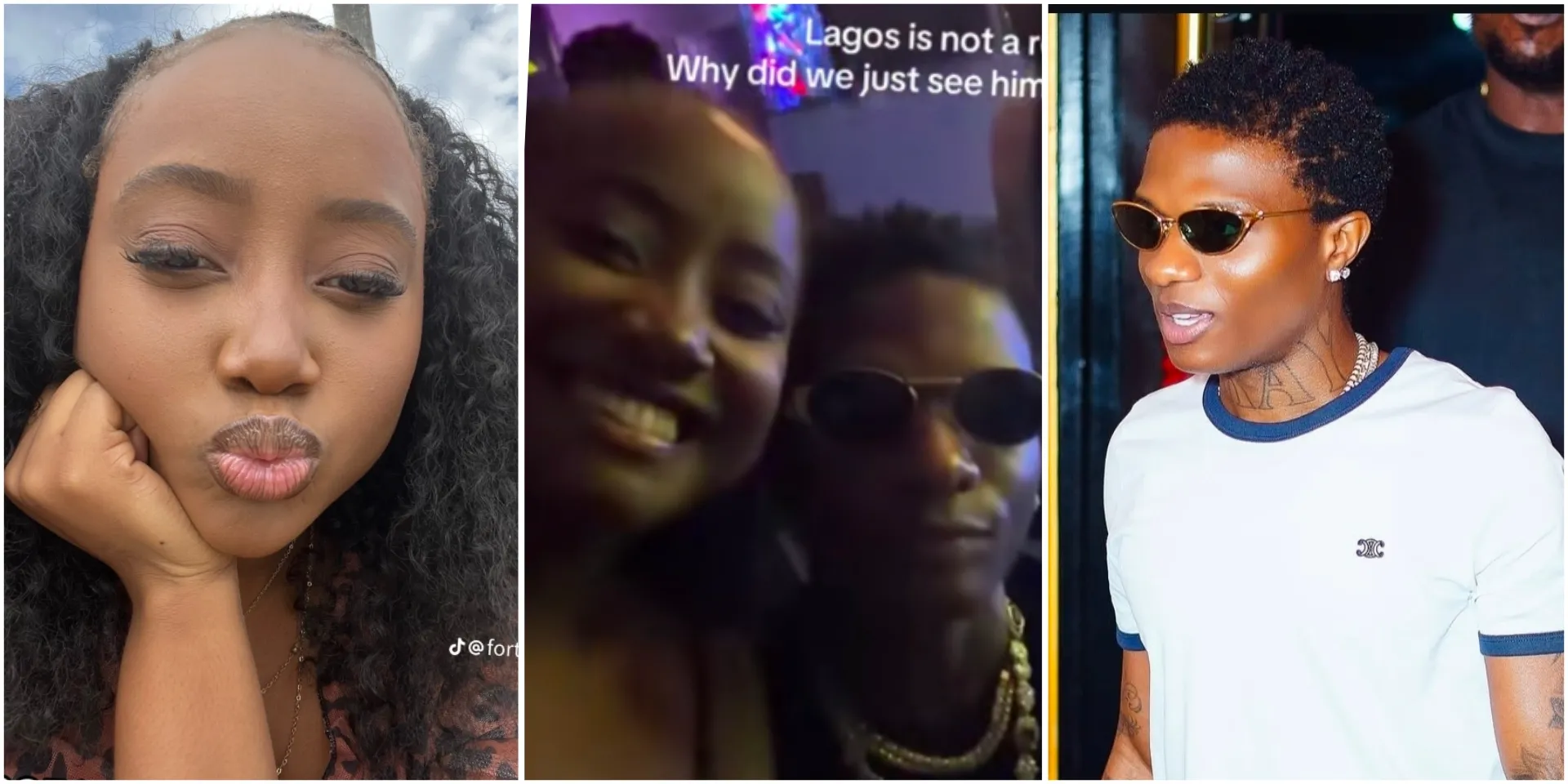“Na why Wiz no dey like associate anyhow” – Lady’s comment after meeting Wizkid at Lagos restaurant sparks outrage