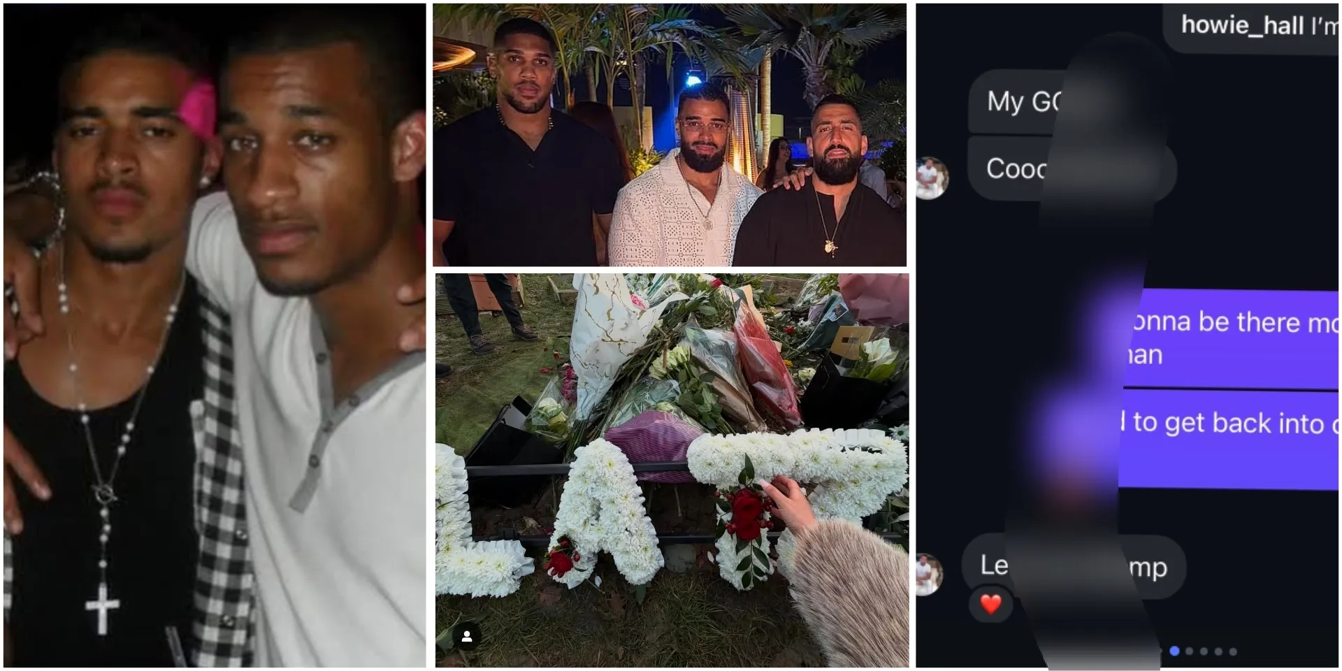 Latif’s childhood friend since 17 releases their chats after his burial, sends powerful message to Anthony Joshua (Screenshots)