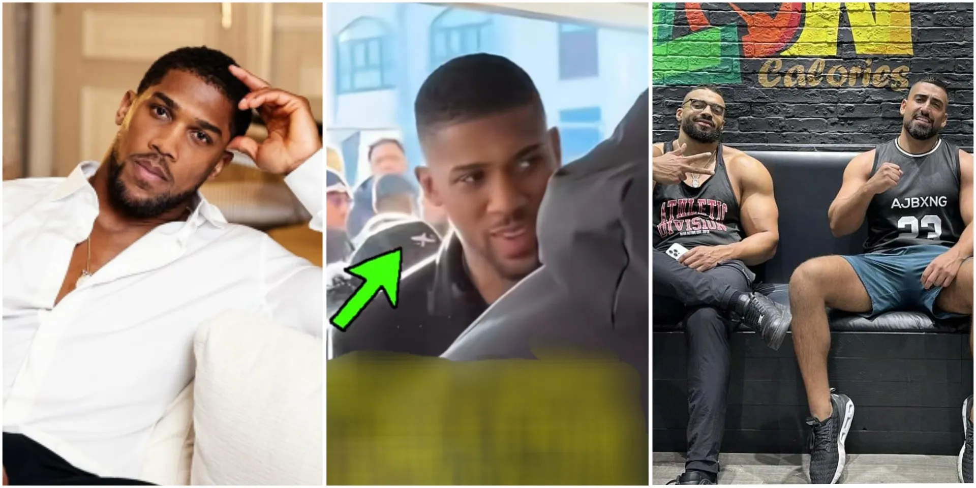 Anthony Joshua finally breaks silence amid claims of not crying rather smiling at late friends’ funeral