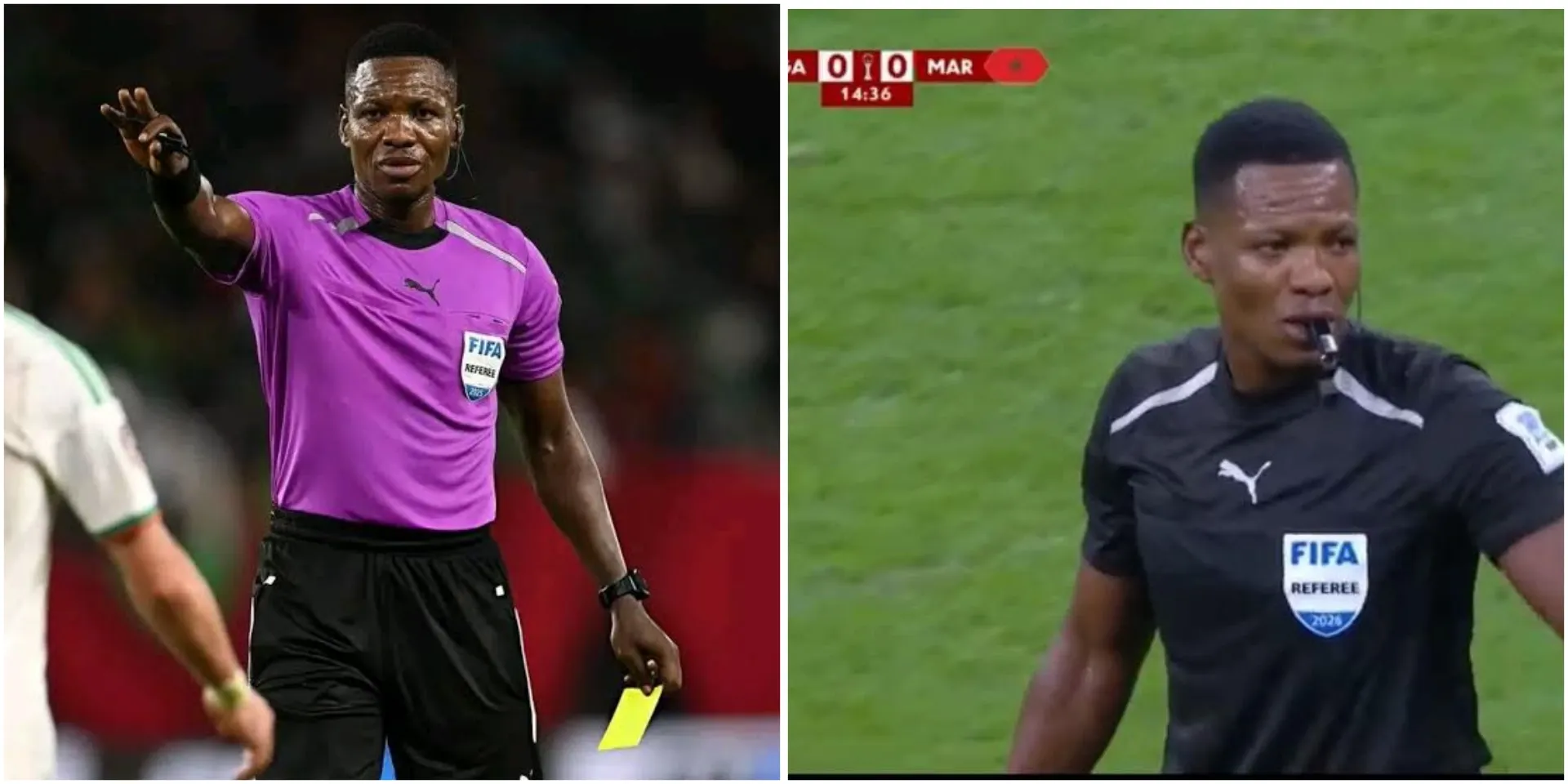 Ghanaian referee who officiated Morocco vs Nigeria match suffers major loss as Nigerians take strong action against him