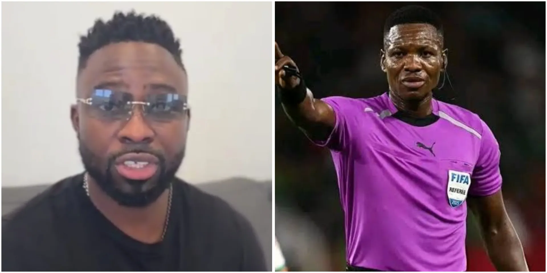 Nigerian man who met Ghanaian referee on streets of Morocco after match shares what happened between them (Video)