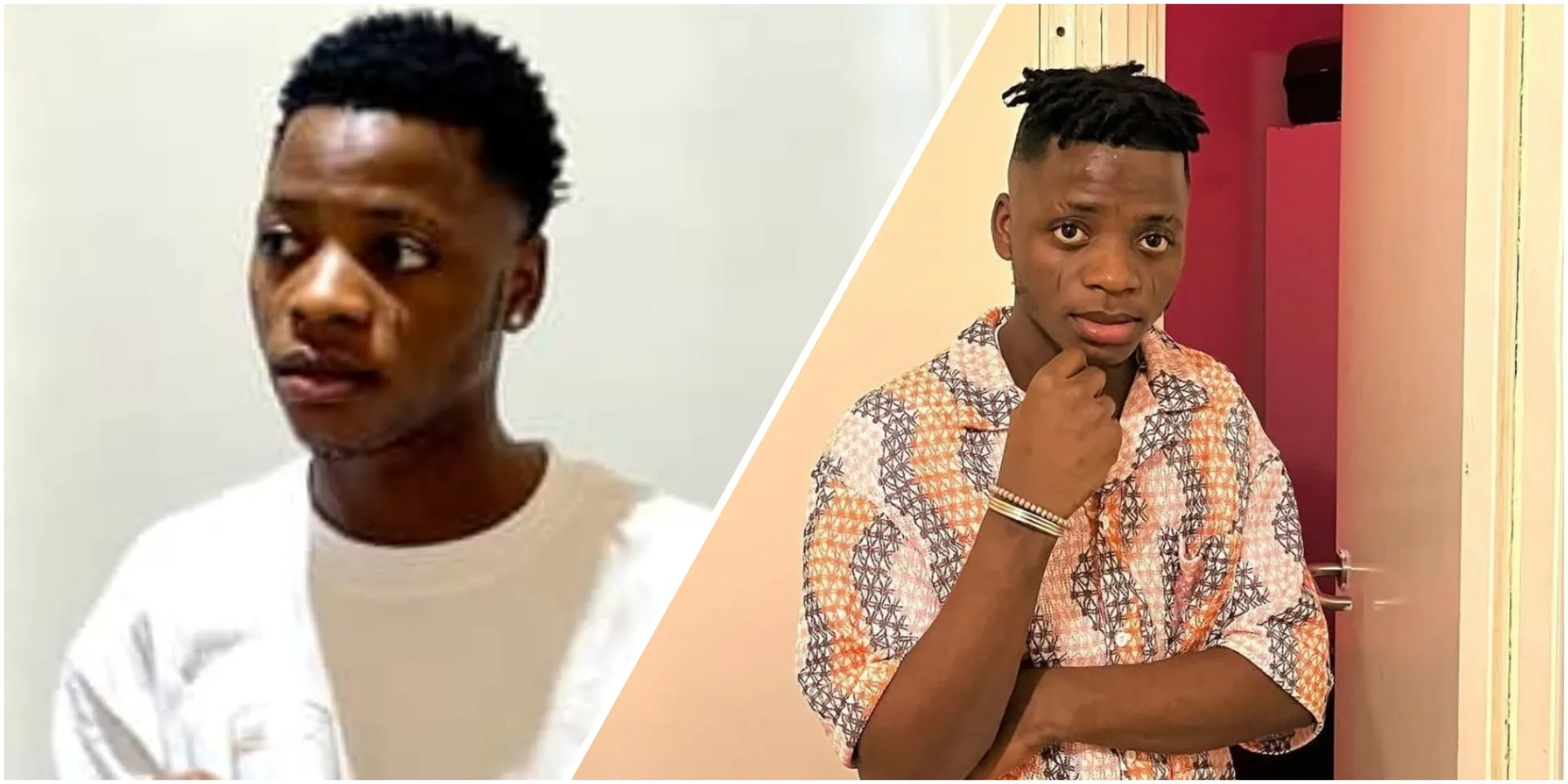 “Dem get mind ooo” – Disturbing video showing how Destiny Boy’s gold grills were forcefully removed goes viral