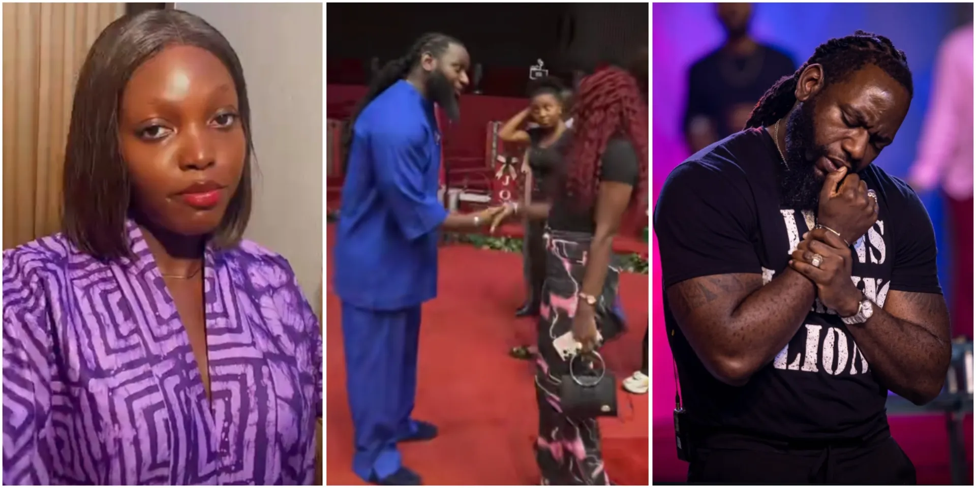 Lady who attended Fountain of Life Church shares one thing she observed about senior pastor, Jimmy Odukoya when she got close to him (Video)