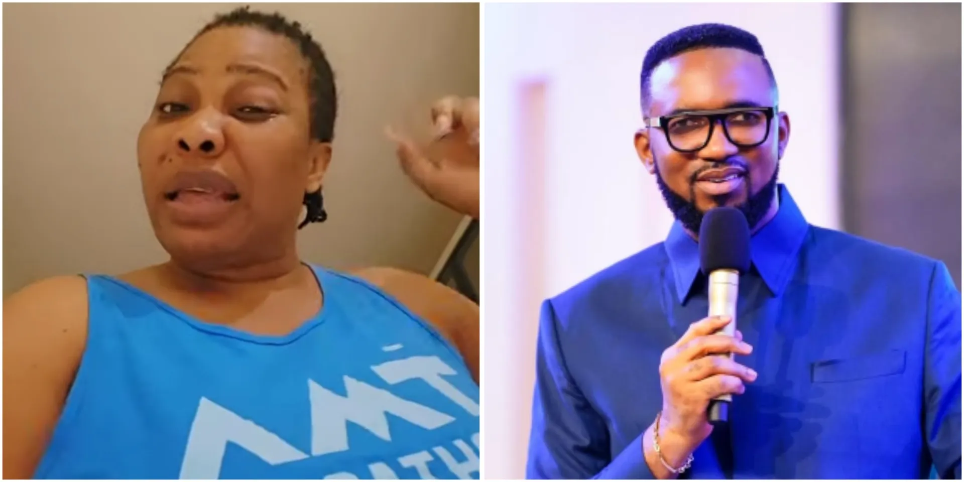 “I was touching myself here” – Fresh twist as Doris Ogala releases private video call she had with Pastor Chris Okafor, threatens to post their main bedroom clip