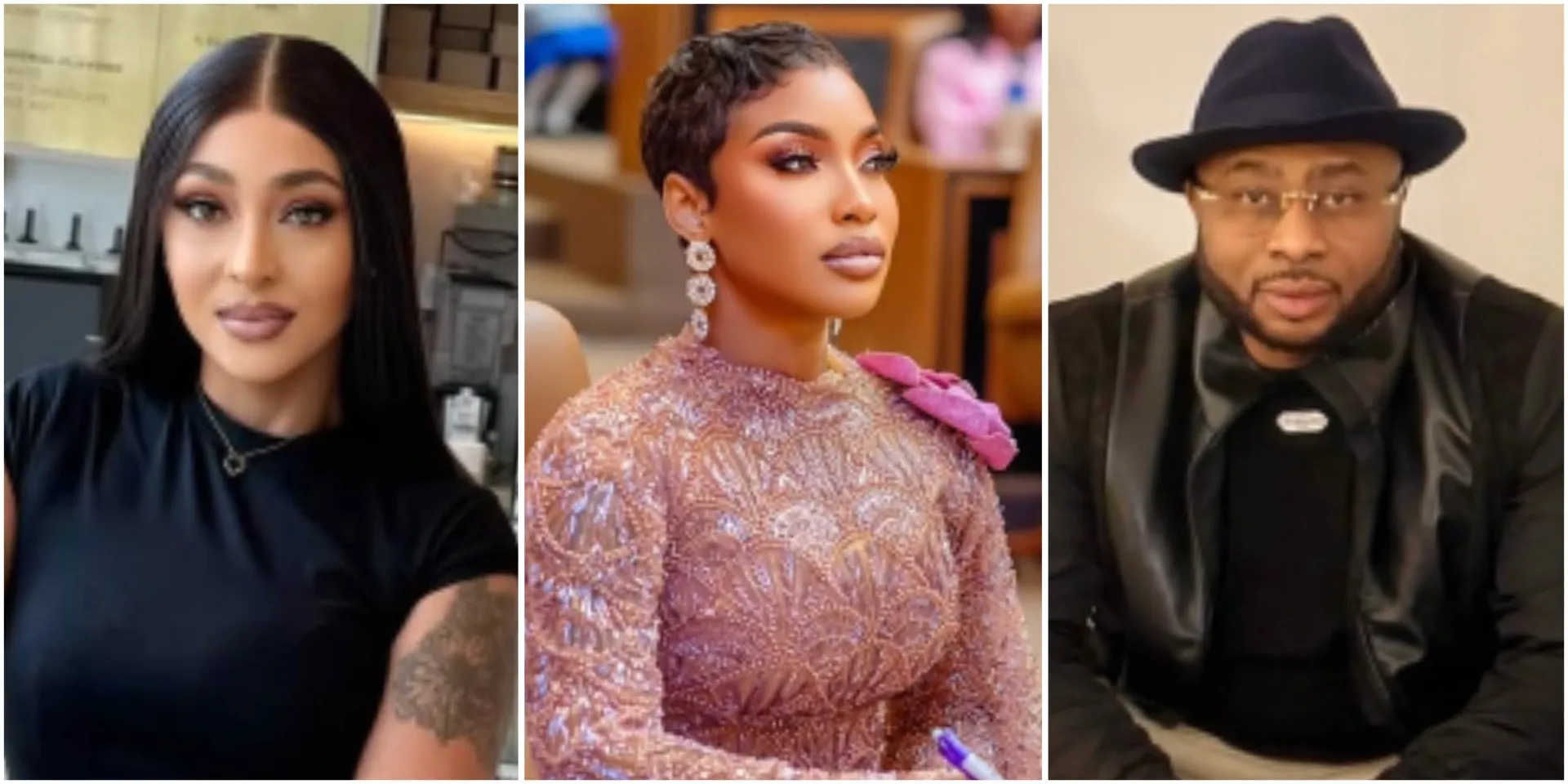 “Her heart go dey beat fast now” – Rosy Meurer’s post following Tonto Dikeh’s reconciliation with Churchill (Video)