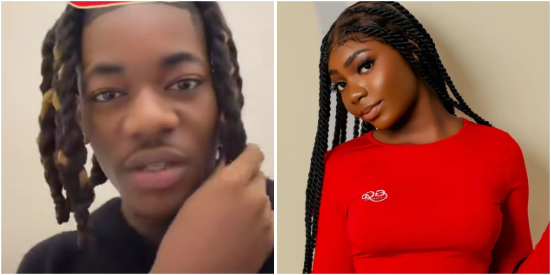 “If you look closely…” – TikTok star, Alexbaby shares observation on alleged trending clip linked to Ivana (Video)