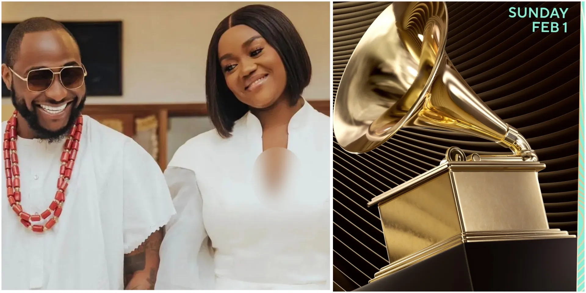 “I’m disappointed in them” – Davido and Chioma under fire over outfit she wore to 2026 Grammy Awards