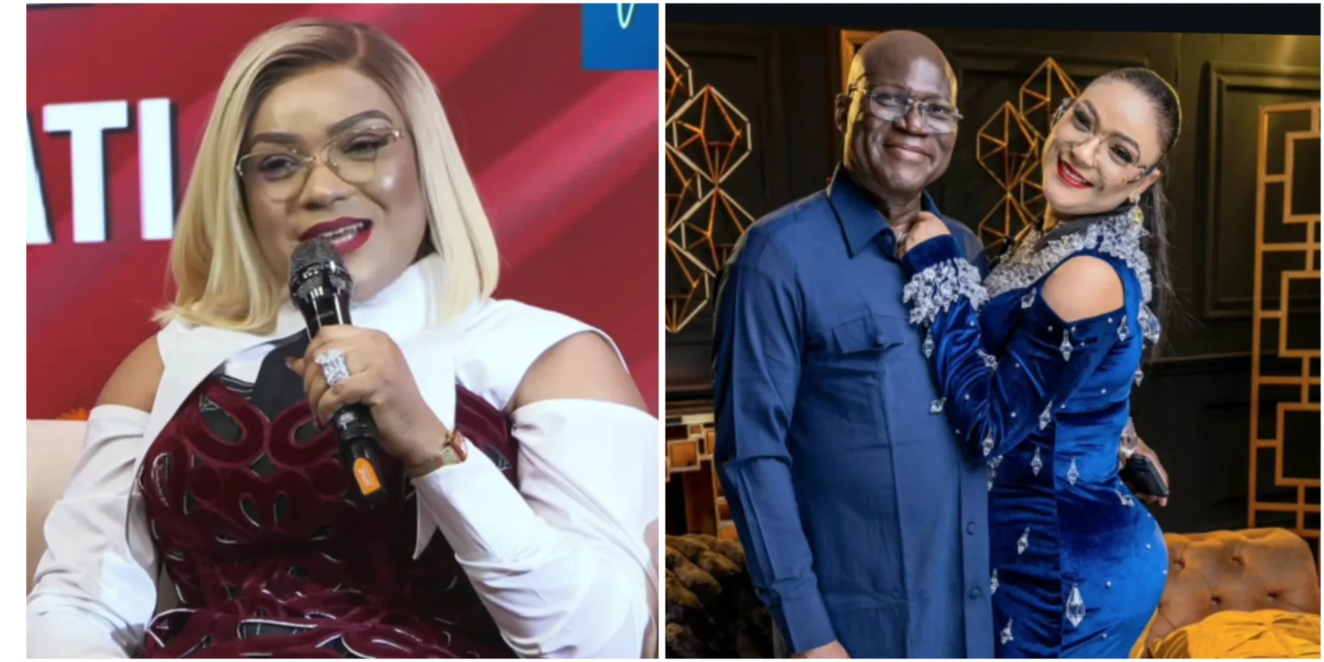 “I married a gay person”: Reuben Abati’s wife opens up on troubles she encountered in her two previous marriages (Video)