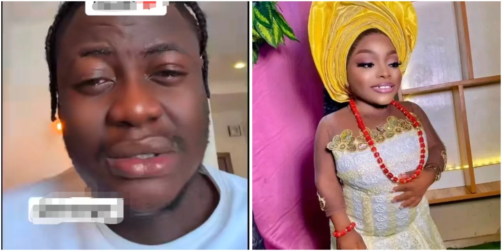 Influencer, Porkiyor blows hot as he calls out man who allegedly impregnated Aunty Ajara, blames him for her demise (Video)