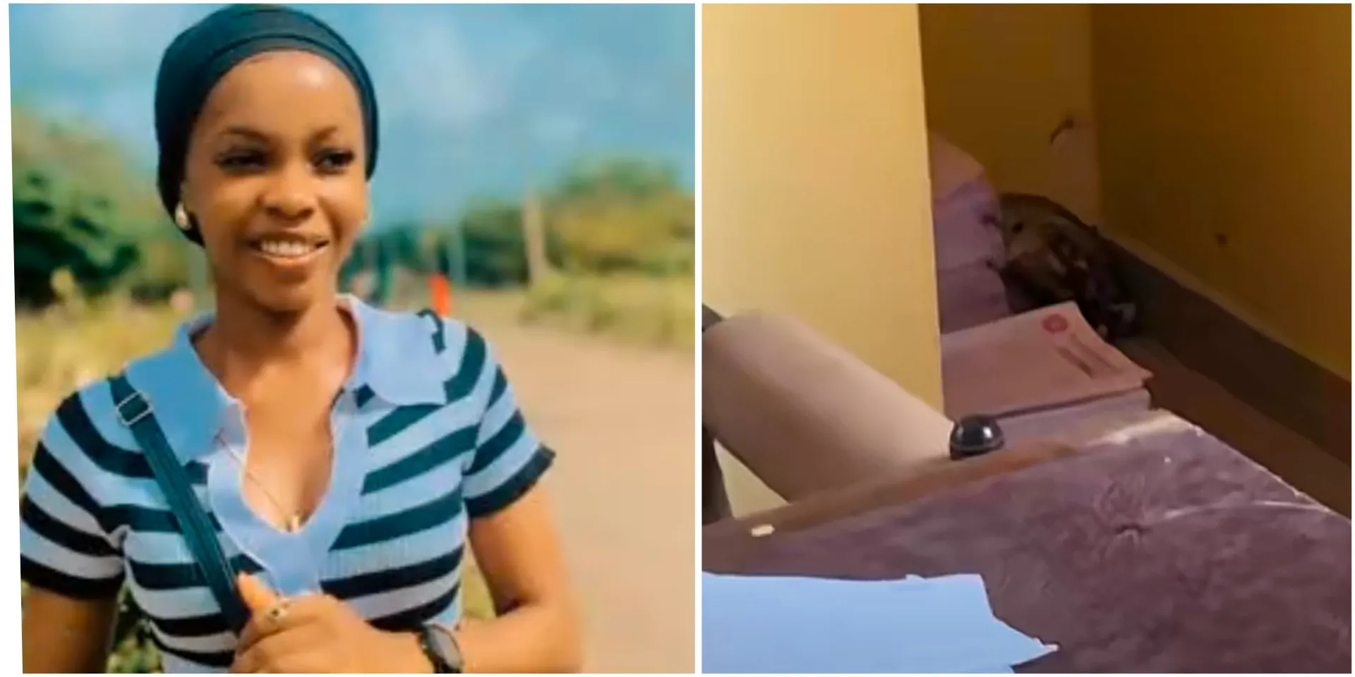 “The last thing we expected” – Lady posts what was found inside HOD’s office after exams (Video)