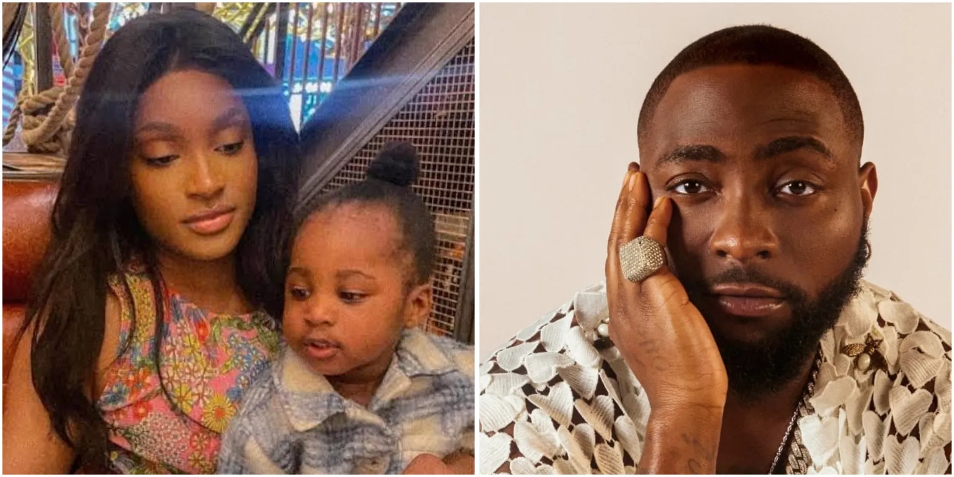 Davido’s 3rd baby mama Larissa London breaks silence on singer’s custody battle with Sophia Momodu
