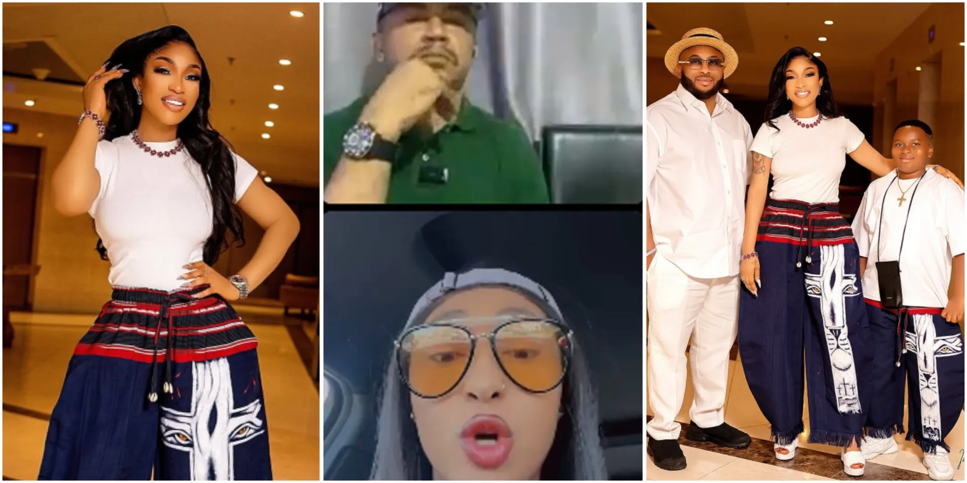Tonto Dikeh breaks silence following Rosy Meurer recent interview with Daddy Freeze days after Churchill reunited with son, Andre for birthday
