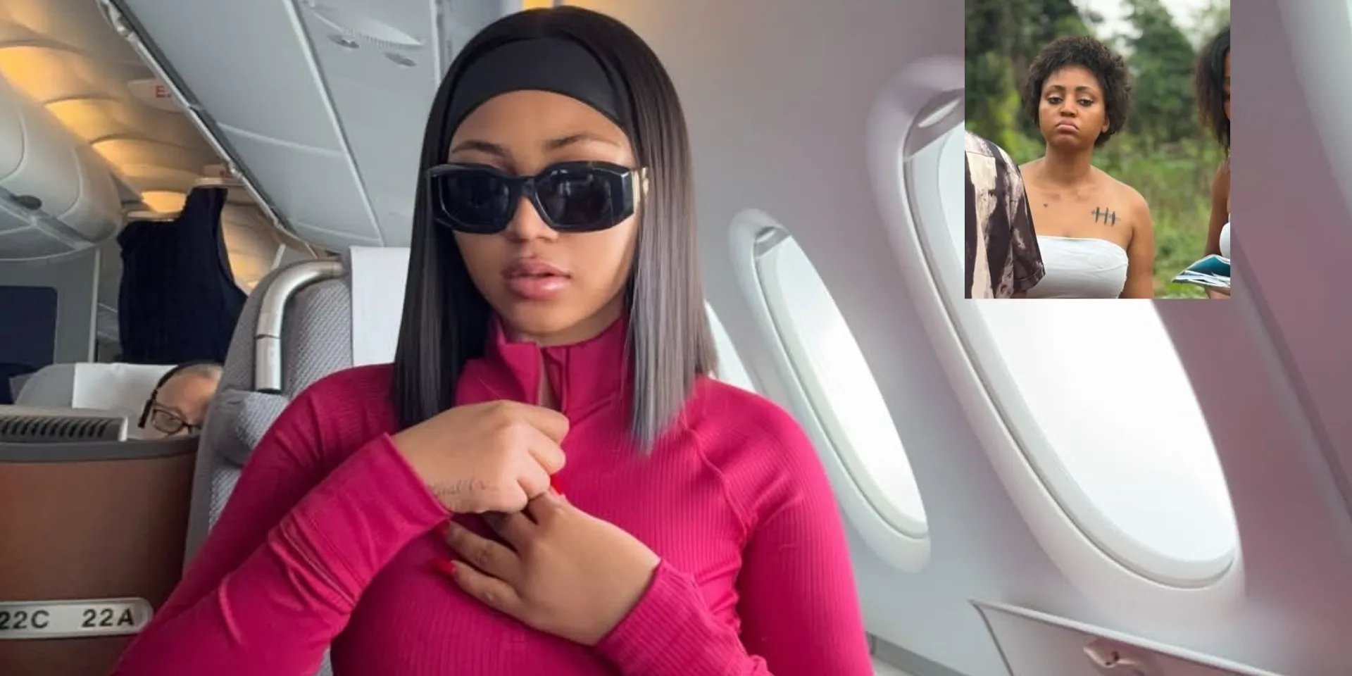 Man shares interesting observation after seeing recent photo of Regina Daniels on movie set, netizens react